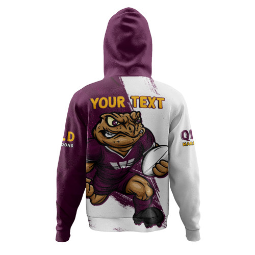 Queensland Maroons Hoodie Battleborn Maroons Queensland Maroons Hoodie Battleborn Maroons