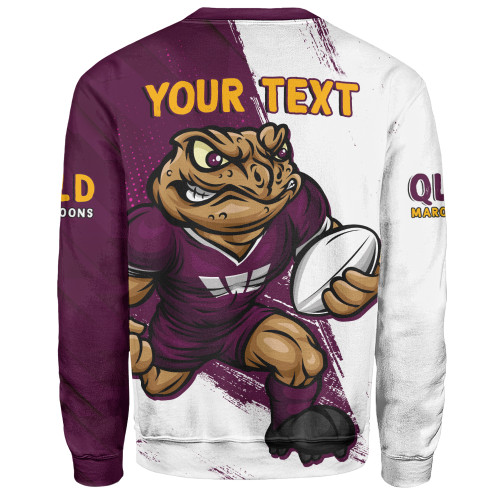 Queensland Maroons Sweatshirt Battleborn Maroons