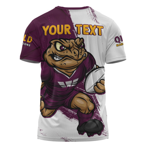 Queensland Maroons T-Shirt Battleborn Maroons