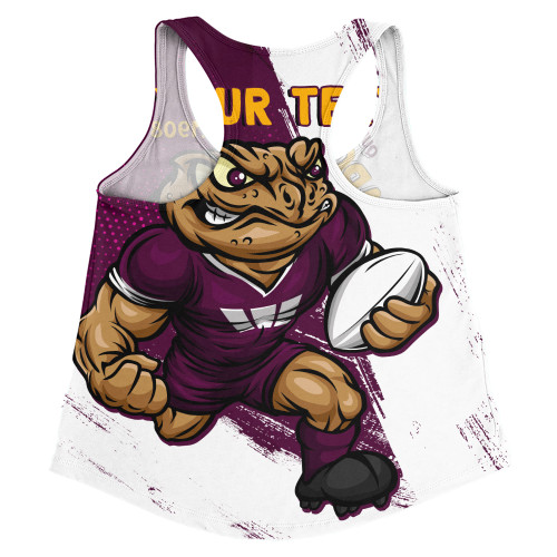 Queensland Maroons Women Racerback Singlet Battleborn Maroons Queensland Maroons Women Racerback Singlet Battleborn Maroons