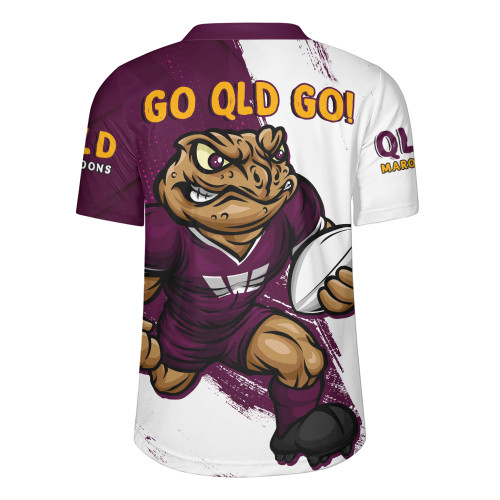 Queensland Maroons Rugby Jersey Battleborn Maroons