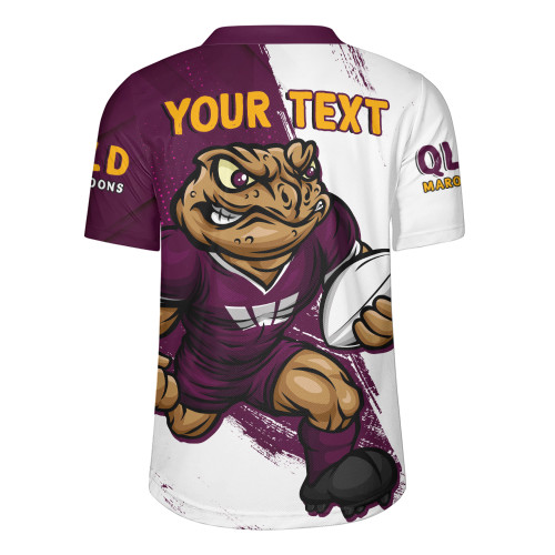 Queensland Maroons Rugby Jersey Battleborn Maroons