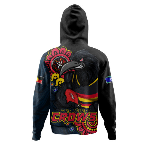 Adelaide Crows Hoodie Power Through Generations NAIDOC Edition