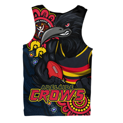 Adelaide Crows Men Singlet Power Through Generations NAIDOC Edition