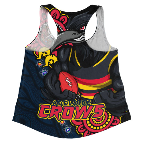 Adelaide Crows Women Racerback Singlet Power Through Generations NAIDOC Edition Adelaide Crows Women Racerback Singlet Power Through Generations NAIDOC Edition