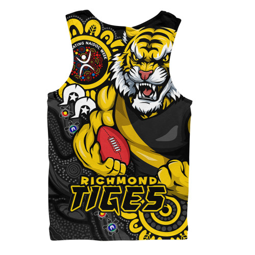Richmond Men Singlet Power Through Generations NAIDOC Edition
