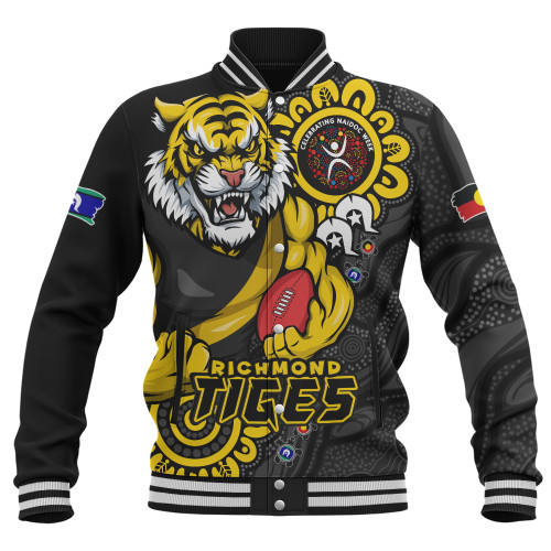 Richmond Baseball Jacket Power Through Generations NAIDOC Edition