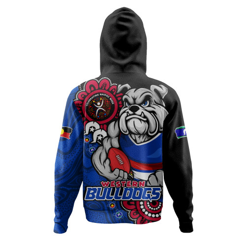 Western Bulldogs Hoodie Power Through Generations NAIDOC Edition