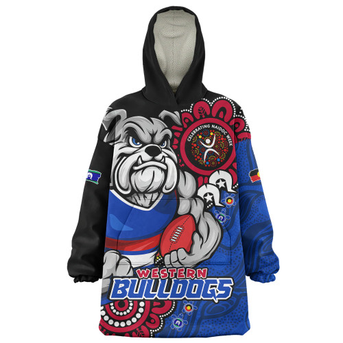 Western Bulldogs Snug Hoodie Power Through Generations NAIDOC Edition