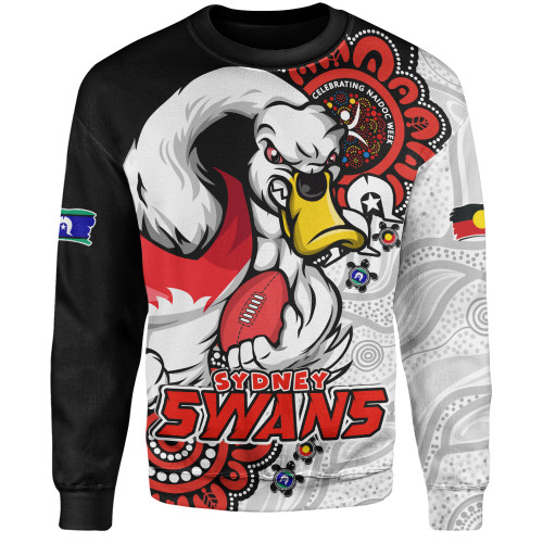 Sydney Swans Sweatshirt Power Through Generations NAIDOC Edition