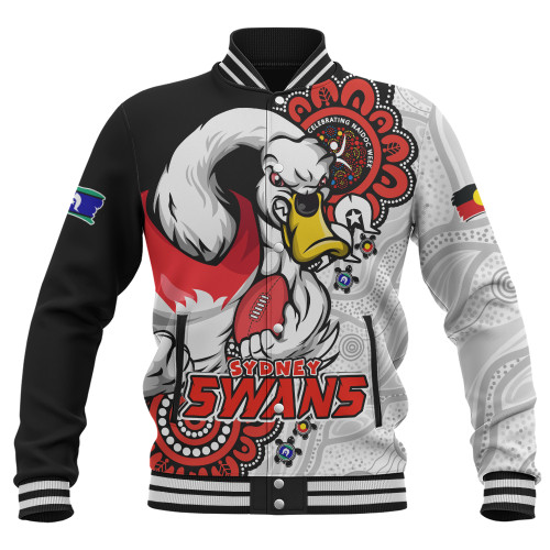Sydney Swans Baseball Jacket Power Through Generations NAIDOC Edition