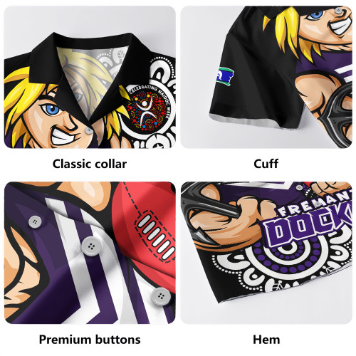 Fremantle Hawaiian Shirt Power Through Generations NAIDOC Edition