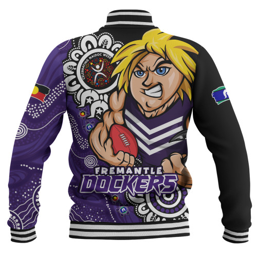 Fremantle Baseball Jacket Power Through Generations NAIDOC Edition Fremantle Baseball Jacket Power Through Generations NAIDOC Edition