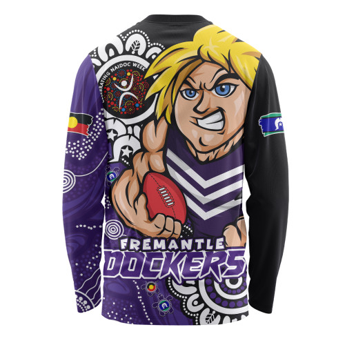 Fremantle Long Sleeve T-shirt Power Through Generations NAIDOC Edition