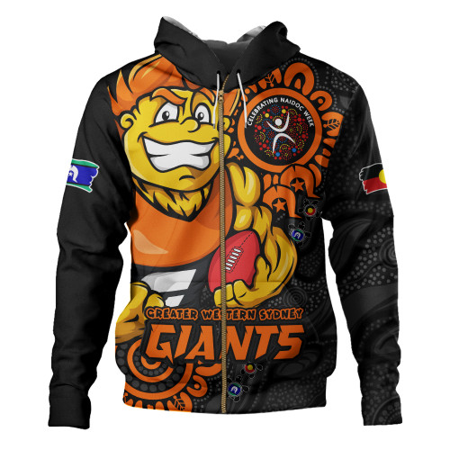 GWS GIANTS Hoodie Power Through Generations NAIDOC Edition GWS GIANTS Hoodie Power Through Generations NAIDOC Edition