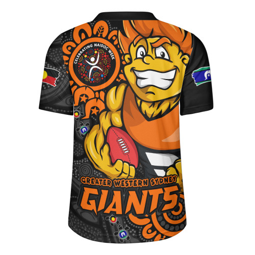 GWS GIANTS Rugby Jersey Power Through Generations NAIDOC Edition