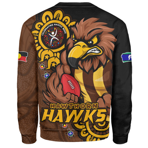 Hawthorn Sweatshirt Power Through Generations NAIDOC Edition