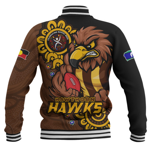 Hawthorn Baseball Jacket Power Through Generations NAIDOC Edition