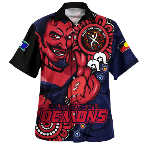 Melbourne Hawaiian Shirt Power Through Generations NAIDOC Edition