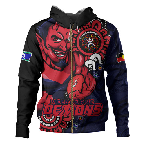 Melbourne Hoodie Power Through Generations NAIDOC Edition