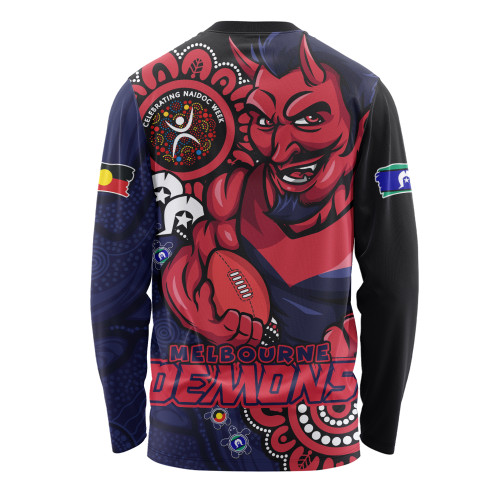 Melbourne Long Sleeve T-shirt Power Through Generations NAIDOC Edition Melbourne Long Sleeve T-shirt Power Through Generations NAIDOC Edition