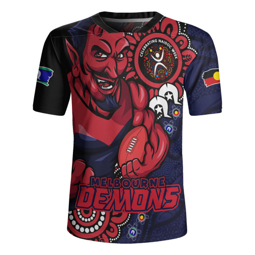 Melbourne Rugby Jersey Power Through Generations NAIDOC Edition