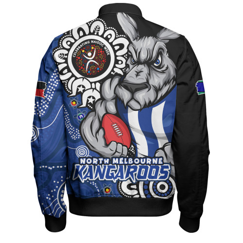 North Melbourne Bomber Jacket Power Through Generations NAIDOC Edition North Melbourne Bomber Jacket Power Through Generations NAIDOC Edition
