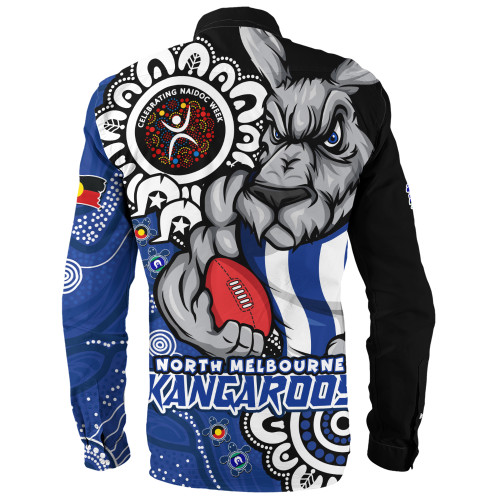 North Melbourne Long Sleeve Shirt Power Through Generations NAIDOC Edition North Melbourne Long Sleeve Shirt Power Through Generations NAIDOC Edition