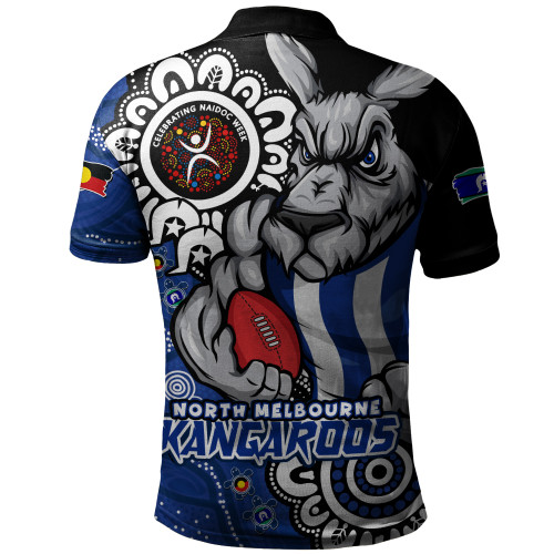 North Melbourne Polo Shirt Power Through Generations NAIDOC Edition North Melbourne Polo Shirt Power Through Generations NAIDOC Edition