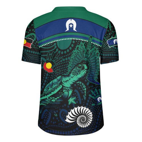 Indigenous Australian Aboriginal Rugby Jersey Turtle Of The Dreaming NAIDOC Edition