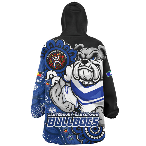 Canterbury-Bankstown Bulldogs Snug Hoodie Power Through Generations NAIDOC Edition Canterbury-Bankstown Bulldogs Snug Hoodie Power Through Generations NAIDOC Edition