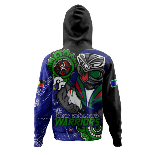 New Zealand Warriors Hoodie Power Through Generations NAIDOC Edition New Zealand Warriors Hoodie Power Through Generations NAIDOC Edition
