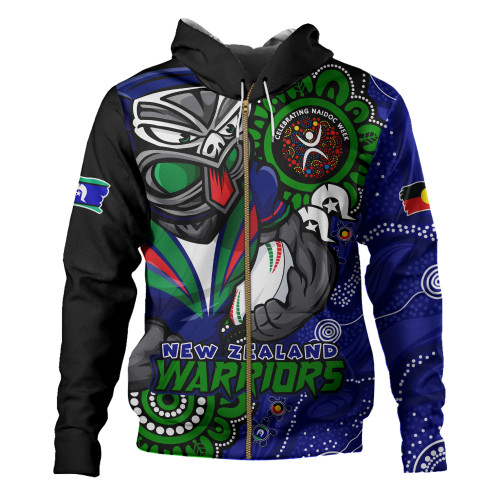 New Zealand Warriors Hoodie Power Through Generations NAIDOC Edition New Zealand Warriors Hoodie Power Through Generations NAIDOC Edition