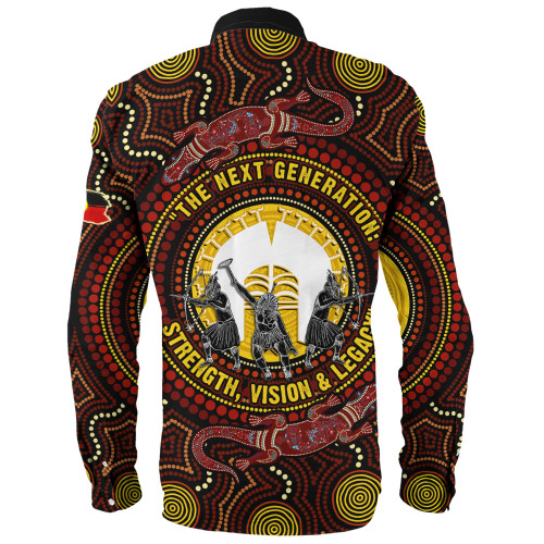Indigenous Australian Aboriginal Long Sleeve Shirt Naidoc Week Vision Of The Torres Warriors