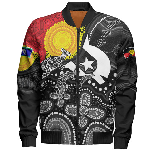 Indigenous Australian Aboriginal Bomber Jacket Journey Of Generations NAIDOC Edition