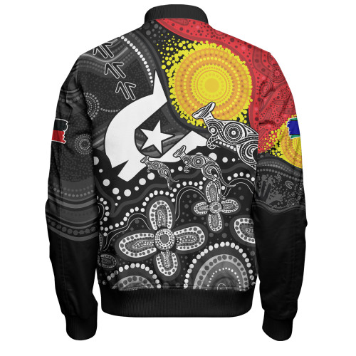 Indigenous Australian Aboriginal Bomber Jacket Journey Of Generations NAIDOC Edition