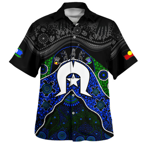 Indigenous Australian Aboriginal Hawaiian Shirt Torres Warrior Legacy NAIDOC Journey