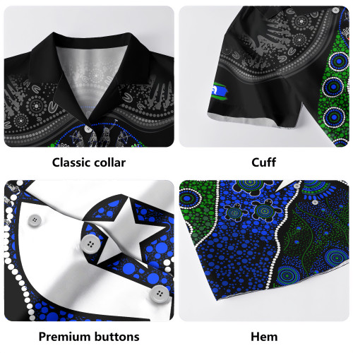 Indigenous Australian Aboriginal Hawaiian Shirt Torres Warrior Legacy NAIDOC Journey Indigenous Australian Aboriginal Hawaiian Shirt Torres Warrior Legacy NAIDOC Journey
