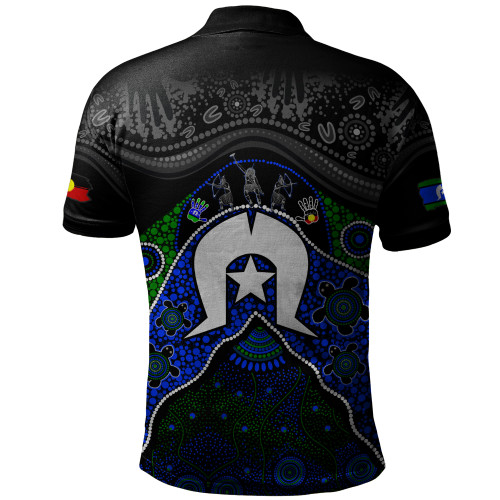 Indigenous Australian Aboriginal Polo Shirt Torres Warrior Legacy NAIDOC Journey