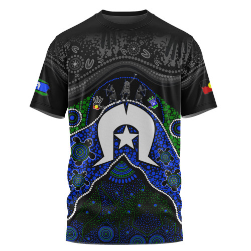 Indigenous Australian Aboriginal T-Shirt Torres Warrior Legacy NAIDOC Journey