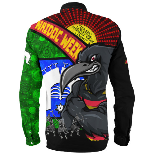 Adelaide Crows Long Sleeve Shirt NAIDOC Week Pride Edition