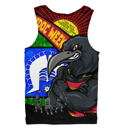Adelaide Crows Men Singlet NAIDOC Week Pride Edition