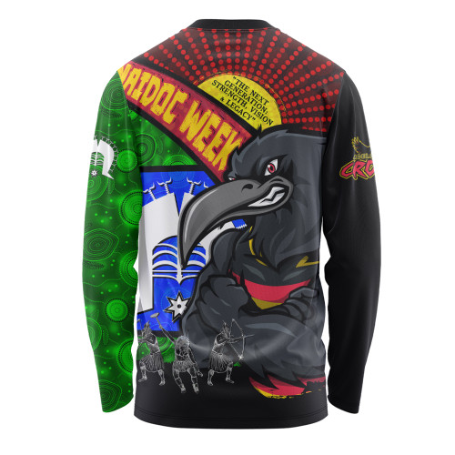 Adelaide Crows Long Sleeve T-shirt NAIDOC Week Pride Edition