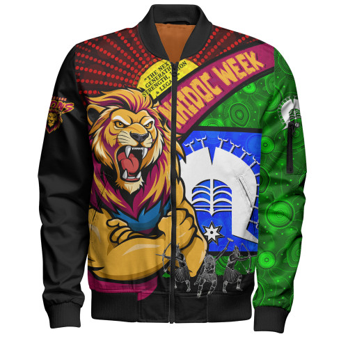 Brisbane Lions Bomber Jacket NAIDOC Week Pride Edition