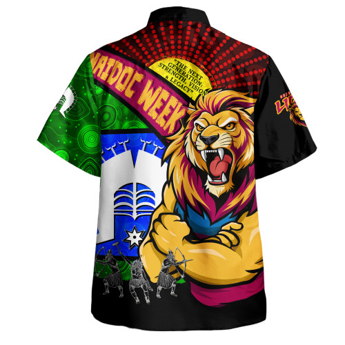Brisbane Lions Hawaiian Shirt NAIDOC Week Pride Edition
