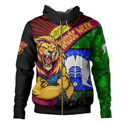 Brisbane Lions Hoodie NAIDOC Week Pride Edition Brisbane Lions Hoodie NAIDOC Week Pride Edition
