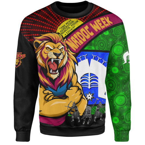 Brisbane Lions Sweatshirt NAIDOC Week Pride Edition