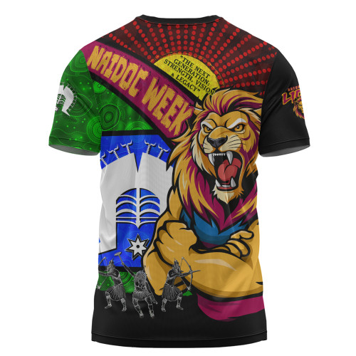 Brisbane Lions T-Shirt NAIDOC Week Pride Edition Brisbane Lions T-Shirt NAIDOC Week Pride Edition