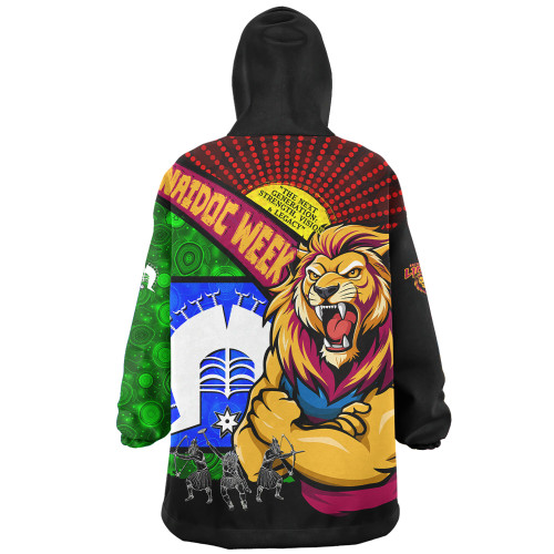 Brisbane Lions Snug Hoodie NAIDOC Week Pride Edition