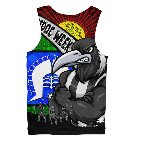 Collingwood Men Singlet NAIDOC Week Pride Edition